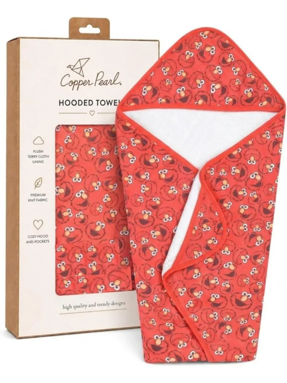Premium Hooded Baby Bath Towels - Soft Knit & Terry Cloth, Fun Designs